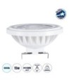 GloboStar® S-40002 Σποτ LED G53 AR111 15W 1500lm 12° AC 220-240V IP20 Φ11 x Υ7cm Ψυχρό Λευκό 6000K Dimmable - 1 Χρόνο Εγγύηση